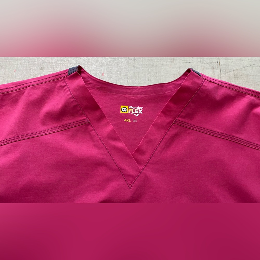 Wonder, wink wonder flex women’s scrub top 4XL - Picture 2 of 5